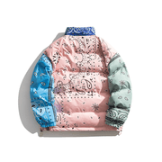 color matching loose padded jacket, view 2 - MRSLM