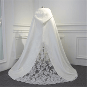 Winter Warm Cloak Thickened Shawl Wear Hat - MRSLM