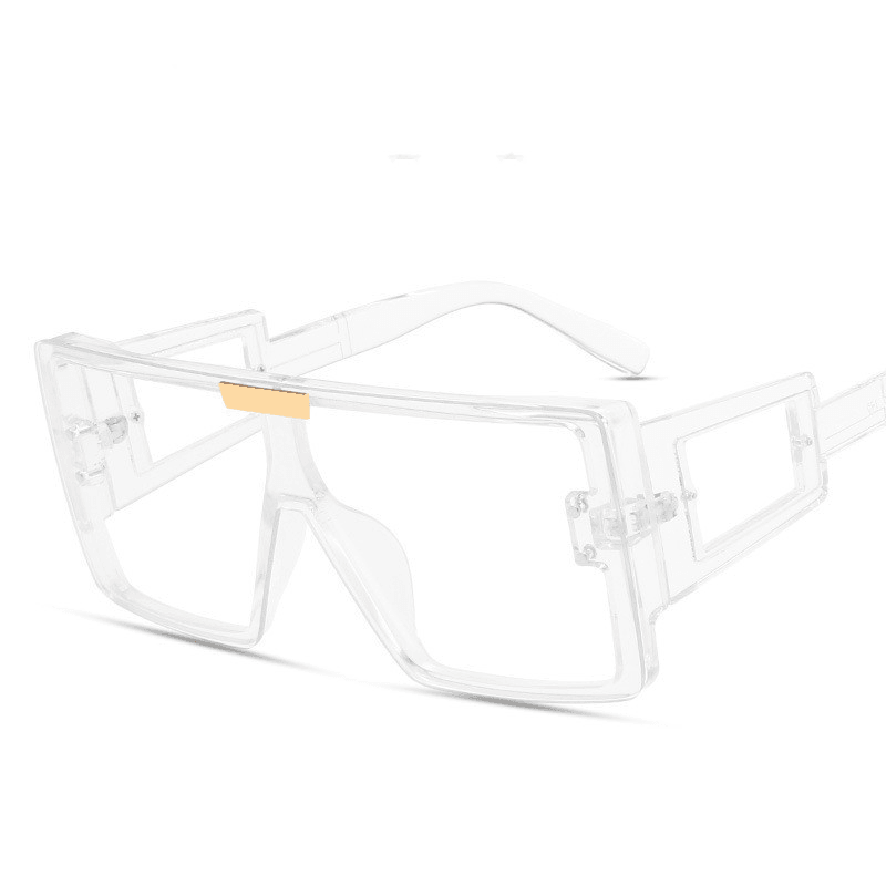 Large square one-piece sunglasses, view 9 - MRSLM