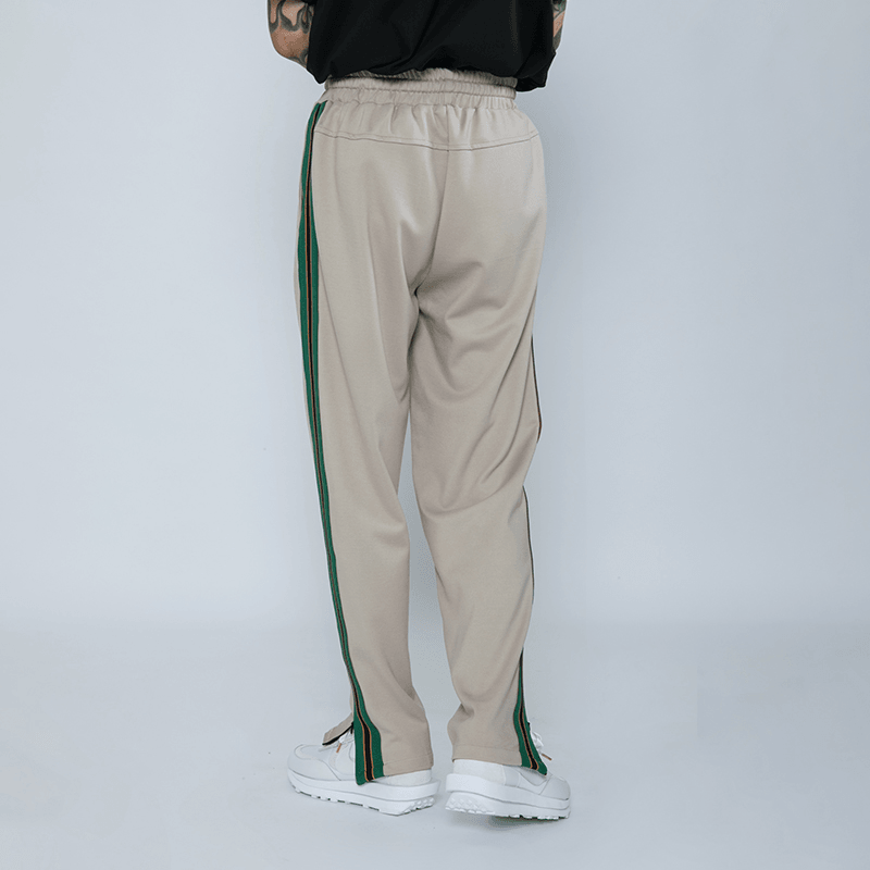 Casual Hip-Hop Sports Trousers Loose Straight Couple Striped Pants