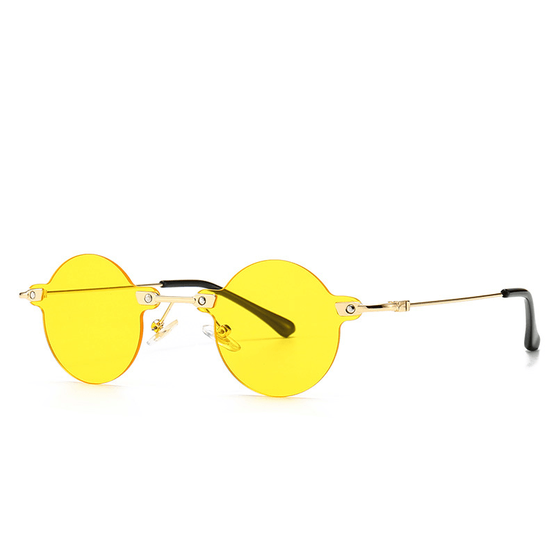 retro square narrow street fashion sunglasses, view 6 - MRSLM