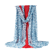 classic multicolor cotton scarf, view 2 - MRSLM