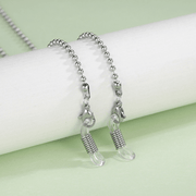 Stainless steel bead glasses chain, view 3 - MRSLM
