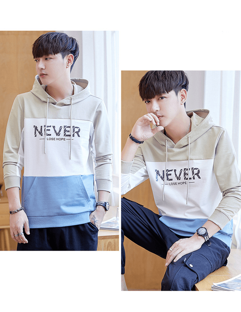 Loose Hooded Sweater Trendy Men'S Upper Clothes Jacket - MRSLM