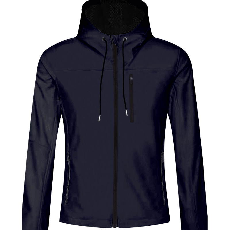 men's zip hooded jacket, view 3 - MRSLM