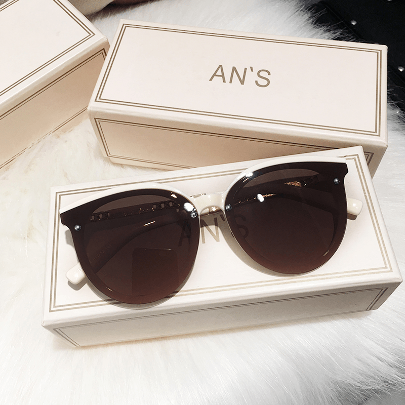 Women's round frame sunglasses, view 7 - MRSLM