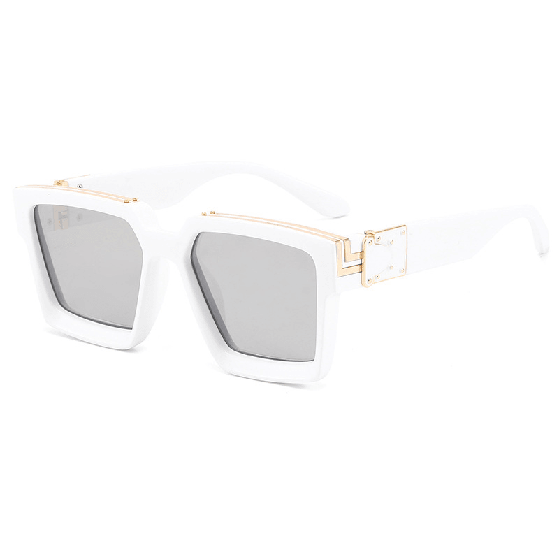 women's square frame sunglasses, view 2 - MRSLM