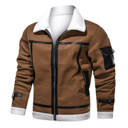 men's PU leather jacket, view 4 - MRSLM