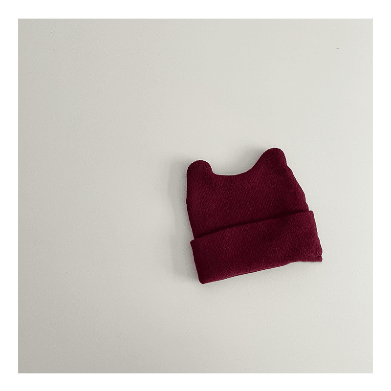Children's knitted pullover cap, view 8 - MRSLM