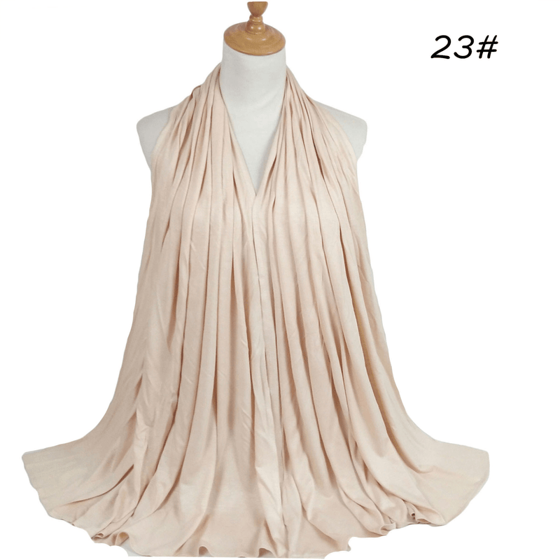 large modal cotton long scarf, view 23 - MRSLM