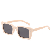 women's bright black square sunglasses, view 5 - MRSLM