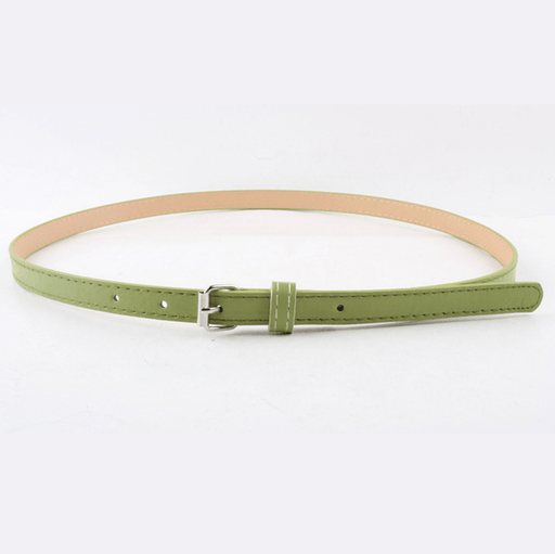 Thin belt with small pin buckle, view 3 - MRSLM