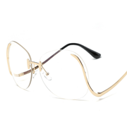 Frameless ocean lens sunglasses, view 2 - MRSLM