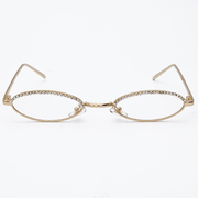 crystal cat eye sunglasses, view 2 - MRSLM