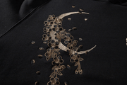 Men'S Hoodie Sweater Chinese Style Full Width Embroidery - MRSLM