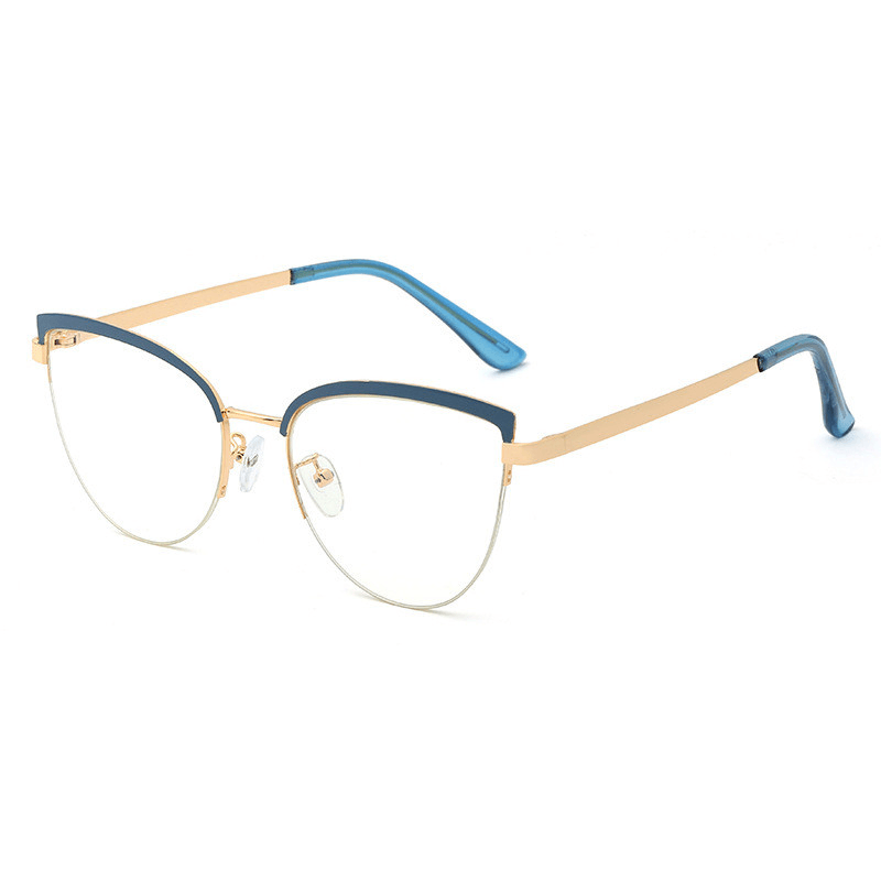Retro anti-blue light computer glasses, view 3 - MRSLM