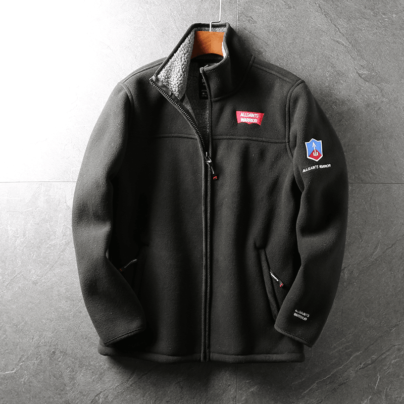 Men's fleece soft shell jacket - MRSLM
