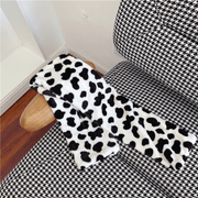 cute cow plush scarf, view 3 - MRSLM