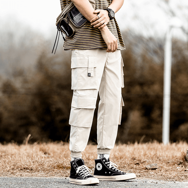 men's cropped sports overalls, view 2 - MRSLM