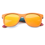 Men's and women's wood sunglasses, view 2 - MRSLM