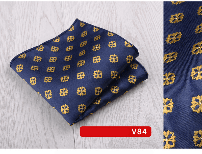 men's floral pocket square, view 34 - MRSLM