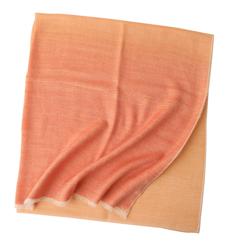 Gradient color matching long shawl, view 9 - MRSLM