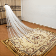 cathedral mesh bridal wedding veil, view 3 - MRSLM