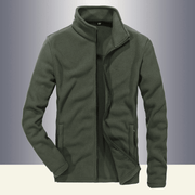 men's plus fleece sports jacket, view 3 - MRSLM