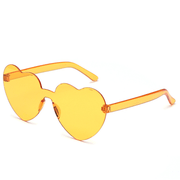 peach heart frameless sunglasses, view 10 - MRSLM