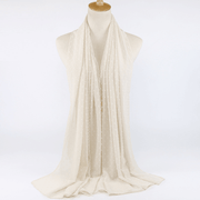 thick chiffon long scarf, view 3 - MRSLM
