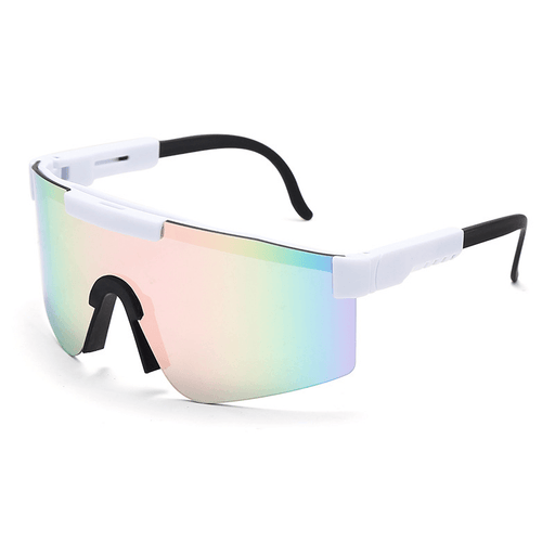 Colorful mirror film sports sunglasses - MRSLM