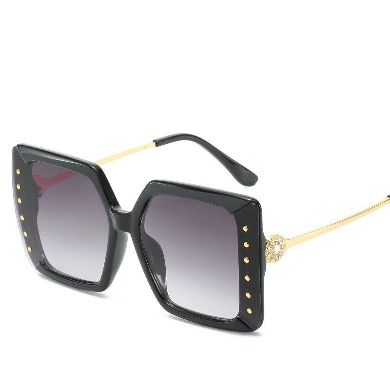 Women's large square sunglasses, view 3 - MRSLM