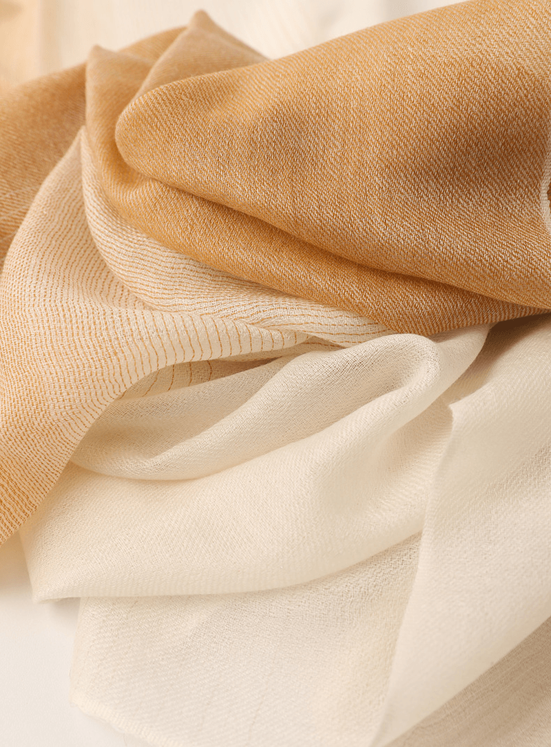 Gradient color matching long shawl, view 14 - MRSLM
