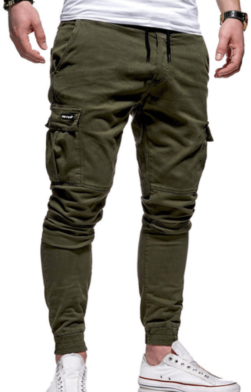 men's slim sports overalls, view 6 - MRSLM