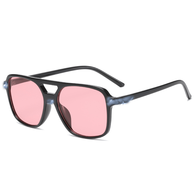 square fashion sunglasses, view 3 - MRSLM