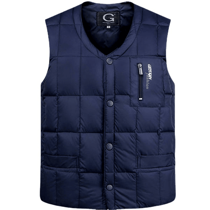 Lightweight Inner and Outer Wear Warm Waistcoat - MRSLM