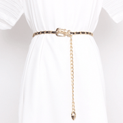 woven waist belt for women, view 2 - MRSLM