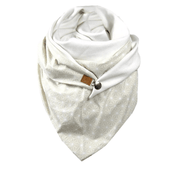 Padded warm printed shawl scarf, view 23 - MRSLM