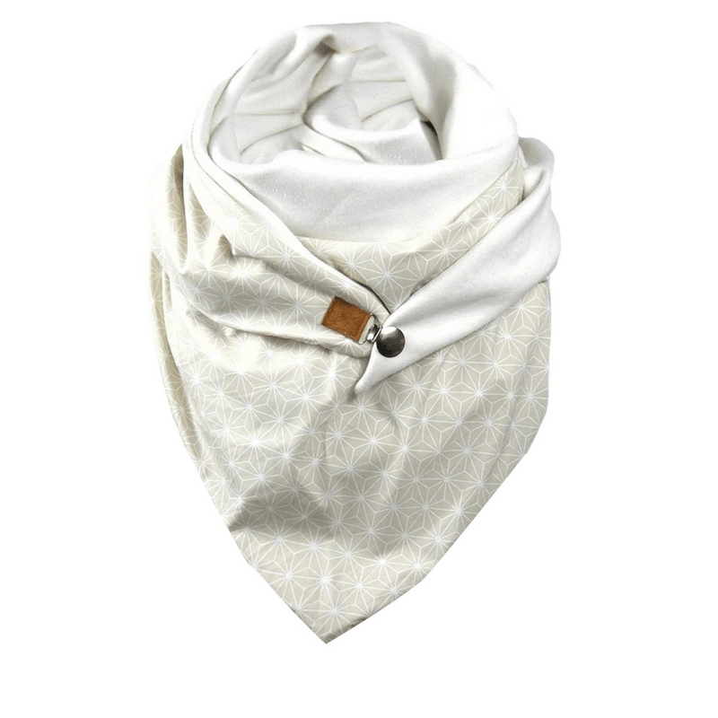 Padded warm printed shawl scarf, view 23 - MRSLM