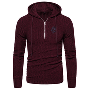 Men'S Stretch Solid Color Slim-Fit Sweater - MRSLM