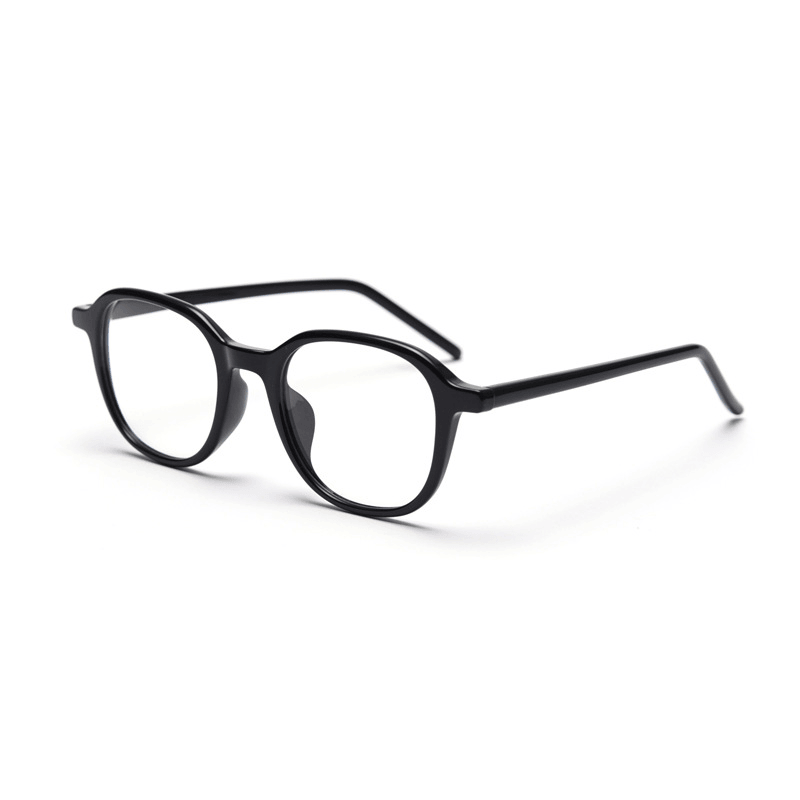 large transparent glasses frame, view 3 - MRSLM