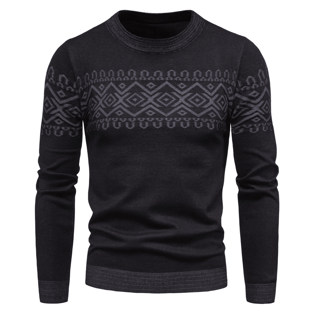 Men's Knitwear Men's round Neck Long Sleeve Fashion Sweater Base