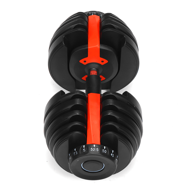 1 Pair Adjustable Dumbbells Strength Training Barbell Exercise Fitness Tools - MRSLM