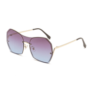 UV400 metal-frame sunglasses, view 7 - MRSLM