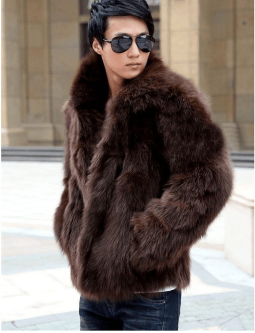 men's faux fur jacket - MRSLM