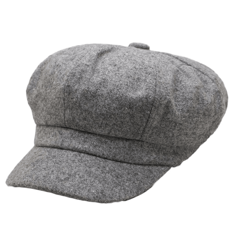 korean style cotton octagonal hat, view 7 - MRSLM