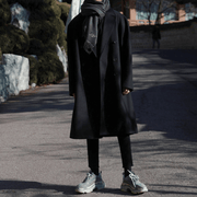 men's mid-length double-breasted coat - MRSLM