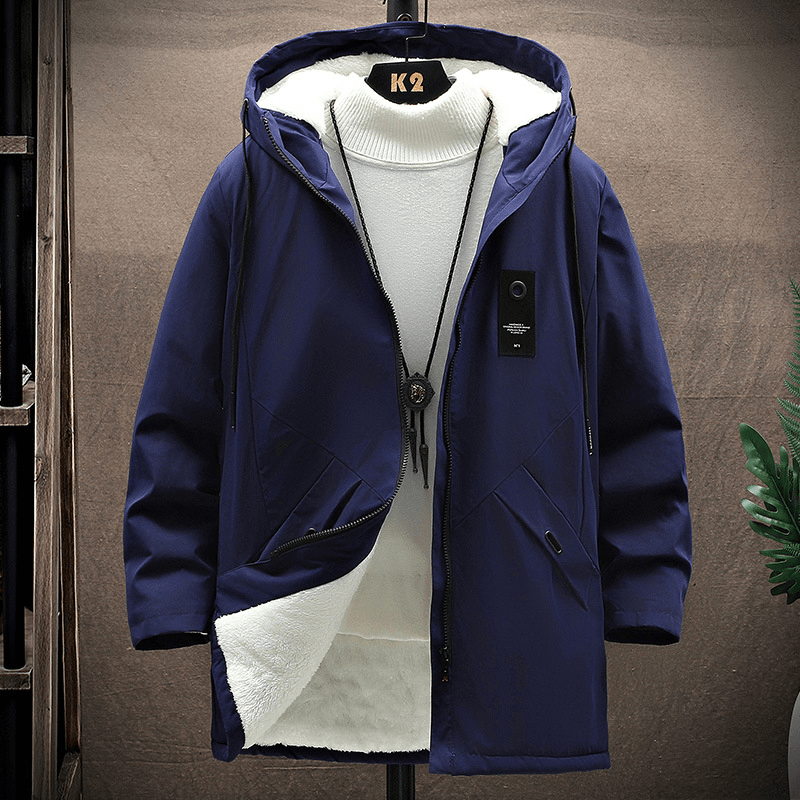 men's hooded zip jacket, view 2 - MRSLM
