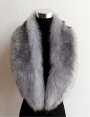 ladies thick faux fur scarf, view 7 - MRSLM