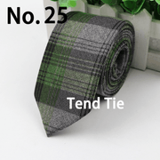 men's ultra-narrow wool tie, view 26 - MRSLM